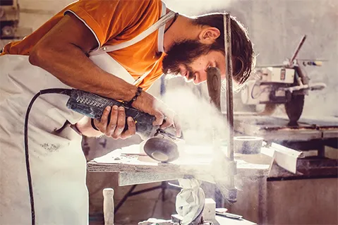 industrial dust extraction in the workplace